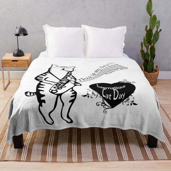 Item preview, International Cat Day KITTLE HUMOR, FUNNY designed and sold by K0tK0tu.