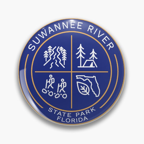Item preview, Suwannee River State Park Heraldic Logo designed and sold by VanyaKar.