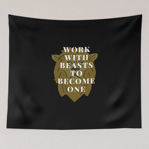 Item preview, Work With Beasts To Become One Classic T-Shirt designed and sold by debbieeileenrzp.