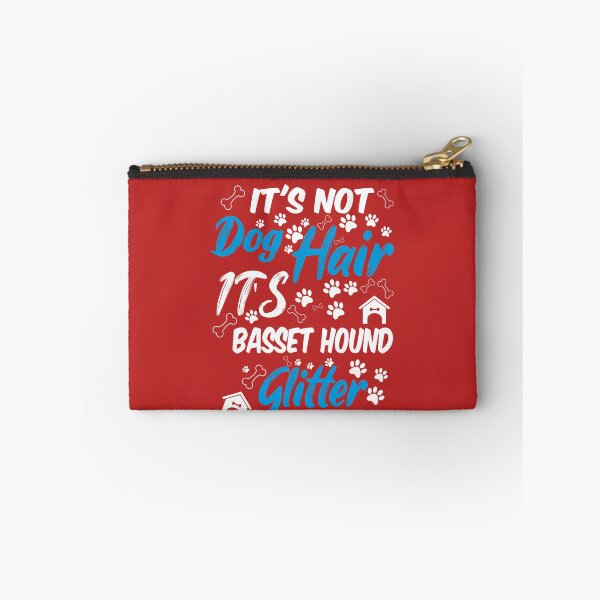 Item preview, it's not dog hair it's basset hound glitter, funny dog quotes,and pets saying designed and sold by randomdogshirt.