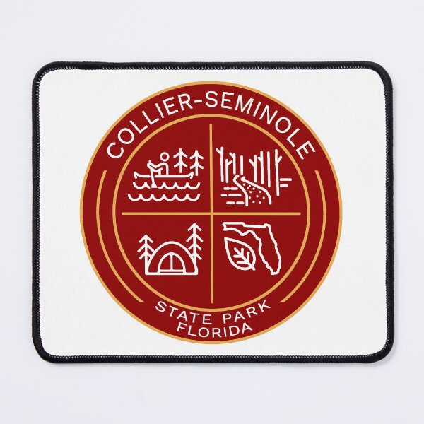Item preview, Collier-Seminole State Park Heraldic Logo designed and sold by VanyaKar.