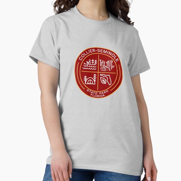 Item preview, Collier-Seminole State Park Heraldic Logo designed and sold by VanyaKar.