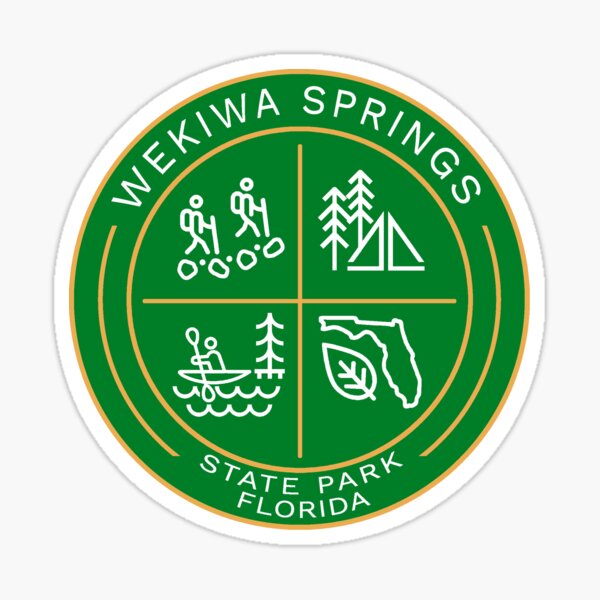 Item preview, Wekiwa Springs State Park Heraldic Logo designed and sold by VanyaKar.