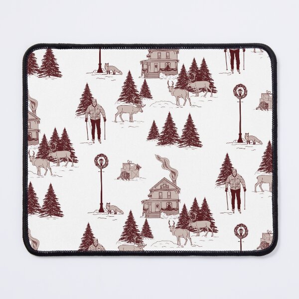 Item preview, Holiday Feels Toille pattern designed and sold by Quick Brown Fox Canada.