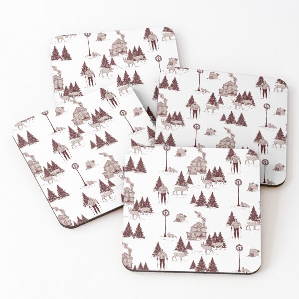 Item preview, Holiday Feels Toille pattern designed and sold by Quick Brown Fox Canada.