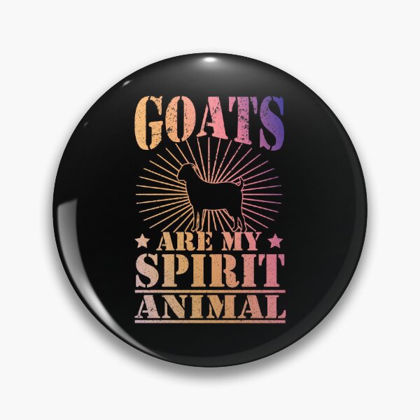 Item preview, Goats Are My Spirit Animal designed and sold by franktact.