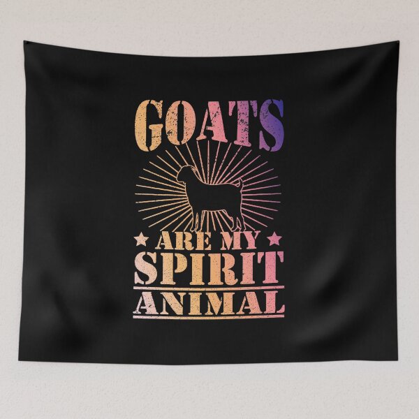 Item preview, Goats Are My Spirit Animal designed and sold by franktact.