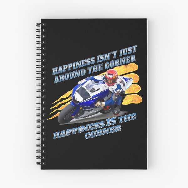 Item preview, Happiness is the corner - motorcycle designed and sold by DonDota.