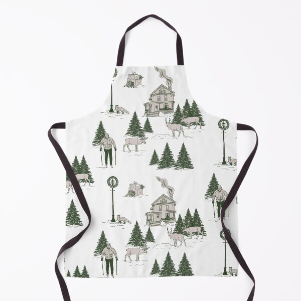 Item preview, Holiday Feels in Green and beige designed and sold by Quick Brown Fox Canada.