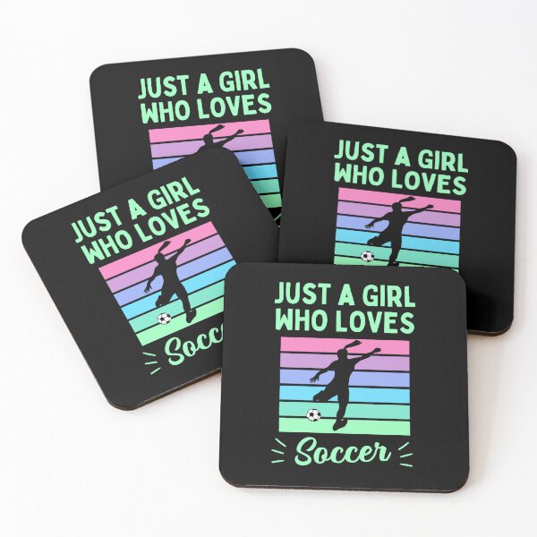 Item preview, Just a Girl Who Loves Soccer |  Gift for Girls designed and sold by Einstein12345.