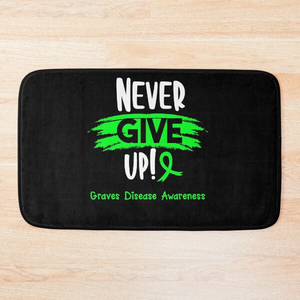 Item preview, Graves Disease Warrior - Graves Disease Awareness - Never Give Up! designed and sold by Robbsyn.