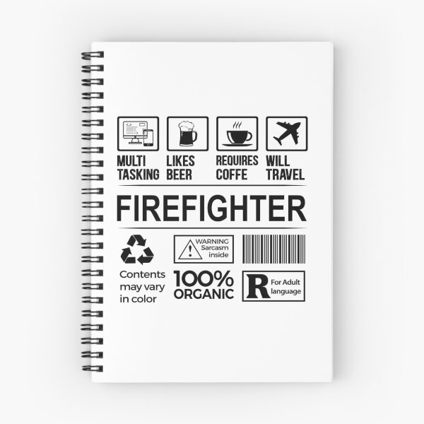 Item preview, firefighter T Shirt, MultiTasking Certified Job Gift Item, Job Profession,Mens Womens Girls Dad, firefighter Christmas Birthday Gift designed and sold by xlnv.