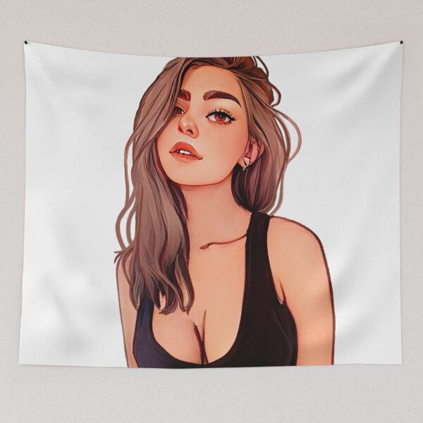 Item preview, Cute Girl Kneeling Over designed and sold by Cute Girl Fan Art.