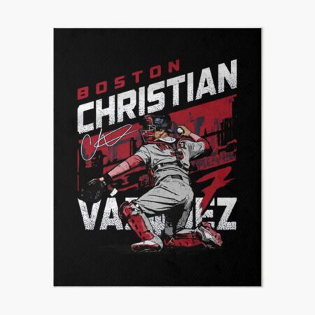 Christian Vazquez Boston Red Sox Youth Navy Roster Name & Number T-Shirt 