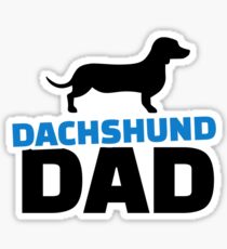 Dachshund Dad Sticker