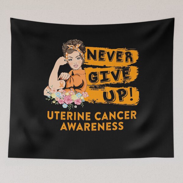 Item preview, Uterine Cancer Warrior - Never Give Up! - Support Uterine Cancer Warrior Gifts designed and sold by whlrcheryl.