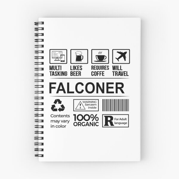 Item preview, falconer T Shirt, MultiTasking Certified Job Gift Item, Job Profession,Mens Womens Girls Dad, falconer Christmas Birthday Gift designed and sold by xlnv.