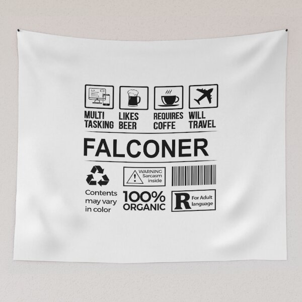 Item preview, falconer T Shirt, MultiTasking Certified Job Gift Item, Job Profession,Mens Womens Girls Dad, falconer Christmas Birthday Gift designed and sold by xlnv.