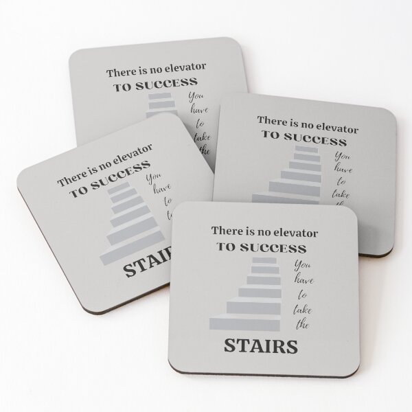 Item preview, There Is No Elevator To Success The Best Teacher Grey Design designed and sold by BestTeacher.
