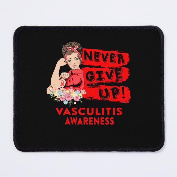 Item preview, Vasculitis Warrior - Never Give Up! - Support Vasculitis Warrior Gifts designed and sold by whlrcheryl.