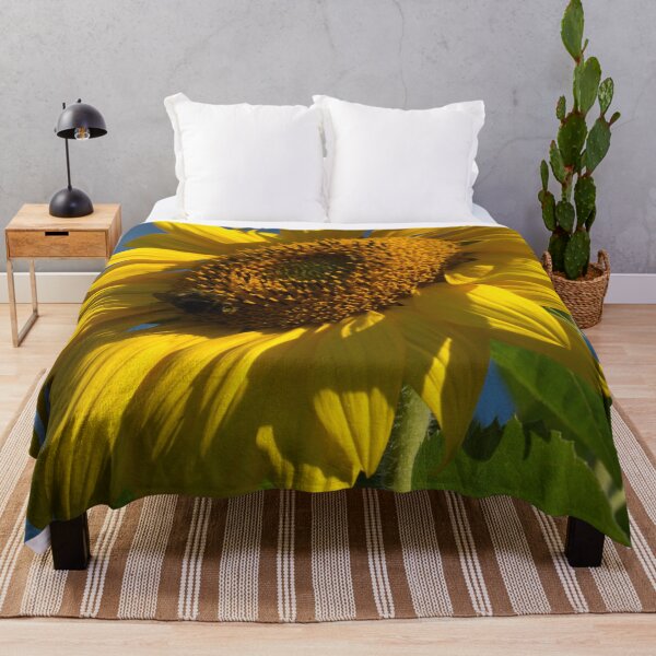 Item preview, Whimsical Big, Bold Yellow Sunflower In Happy Sunlight designed and sold by DEC02.