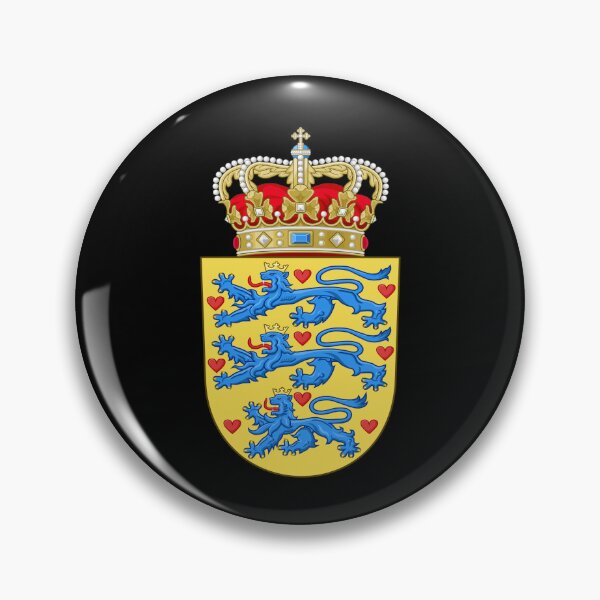 Item preview, Coat of Arms of Denmark, State Version - National Emblems designed and sold by webdango.