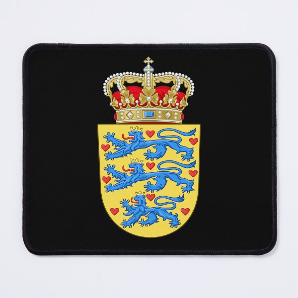 Item preview, Coat of Arms of Denmark, State Version - National Emblems designed and sold by webdango.
