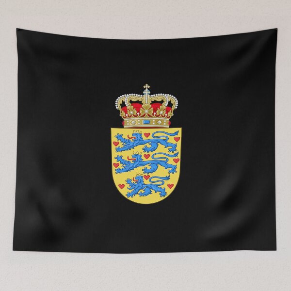 Item preview, Coat of Arms of Denmark, State Version - National Emblems designed and sold by webdango.