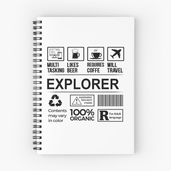 Item preview, explorer T Shirt, MultiTasking Certified Job Gift Item, Job Profession,Mens Womens Girls Dad, explorer Christmas Birthday Gift designed and sold by xlnv.
