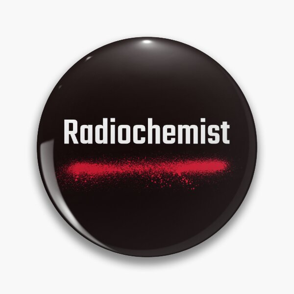 Artikelvorschau, Radiochemiker mit rotem Highlight entworfen und verkauft von TeesbyRXDude.