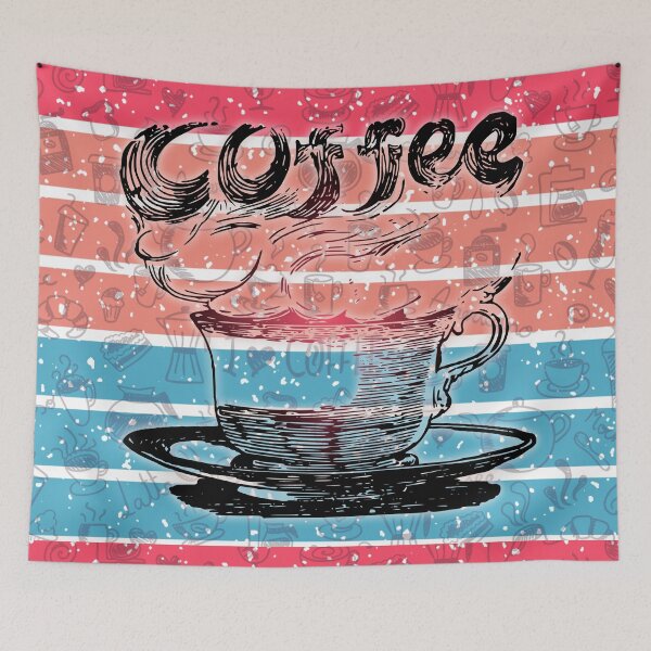 Item preview, Retro Coffee Sign designed and sold by Yellow Coffee.
