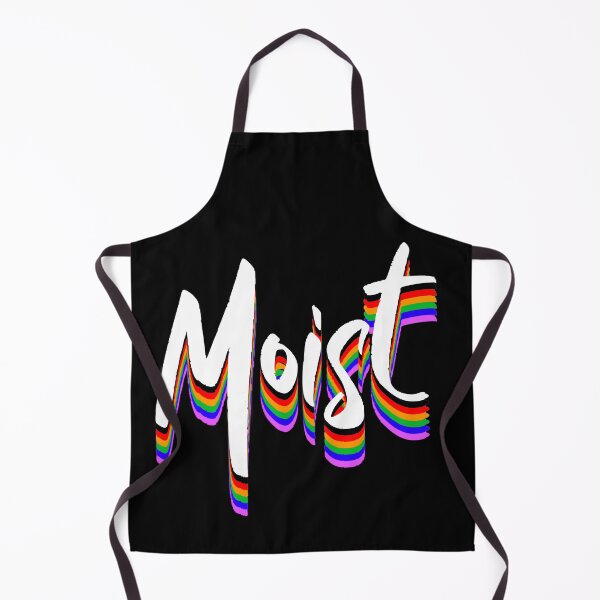 Item preview, MULTICOLOR RAINBOW MOIST TYPOGRAPHY - FUNNY WORD MOIST BY ISKYBIBBLLE designed and sold by Iskybibblle.