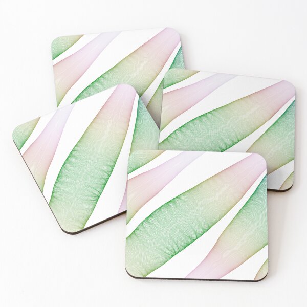 Item preview, Green pink organic hologram string design designed and sold by kayadmu.