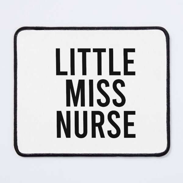 Item preview, Little Miss Nurse - Black designed and sold by Jillian Henriques.