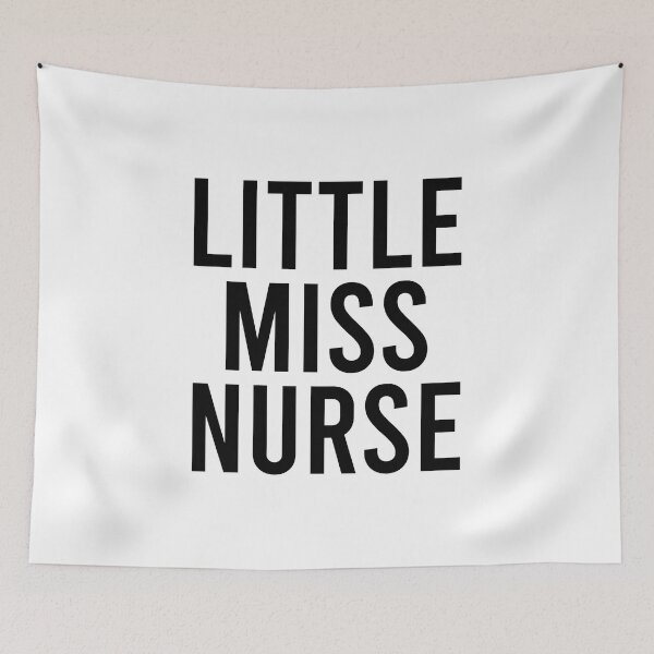 Item preview, Little Miss Nurse - Black designed and sold by Jillian Henriques.