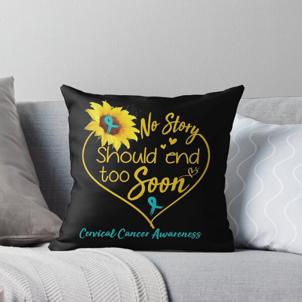 Item preview, Cervical Cancer Awareness No Story Should End Too Soon designed and sold by KirstybShop.