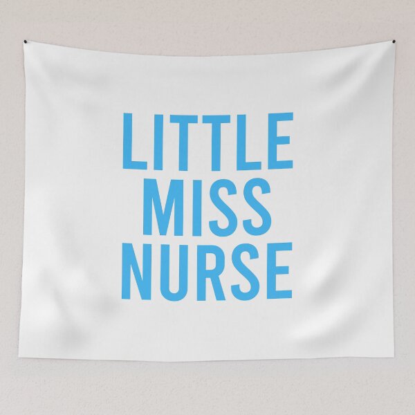 Item preview, Little Miss Nurse - Blue designed and sold by Jillian Henriques.