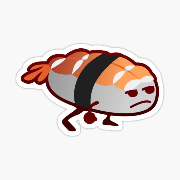 Sassy Sushi Sticker