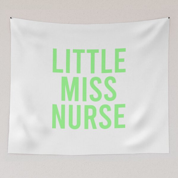 Item preview, Little Miss Nurse - Green designed and sold by Jillian Henriques.