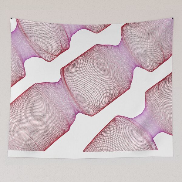 Item preview, Red Organic hologram design designed and sold by kayadmu.