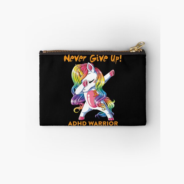 Item preview, ADHD Warrior - Never Give Up! - Support ADHD Warrior Gifts designed and sold by whlrcheryl.