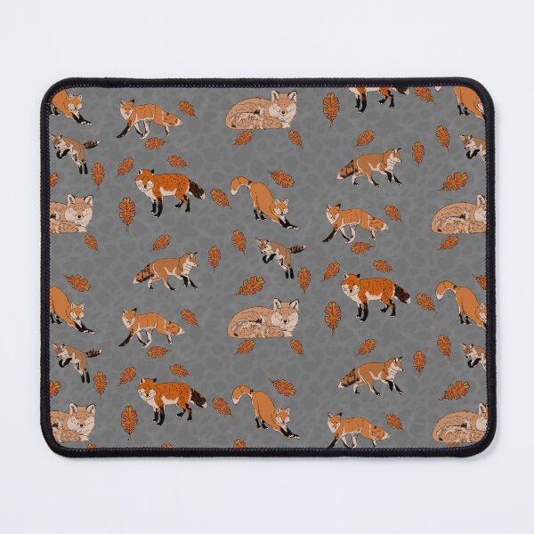 Item preview, Red Foxes in Grey designed and sold by Ashley Gagnon.