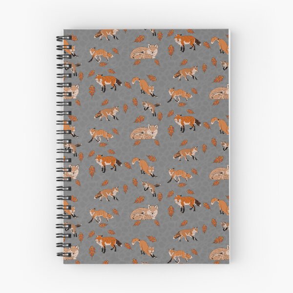 Item preview, Red Foxes in Grey designed and sold by Ashley Gagnon.