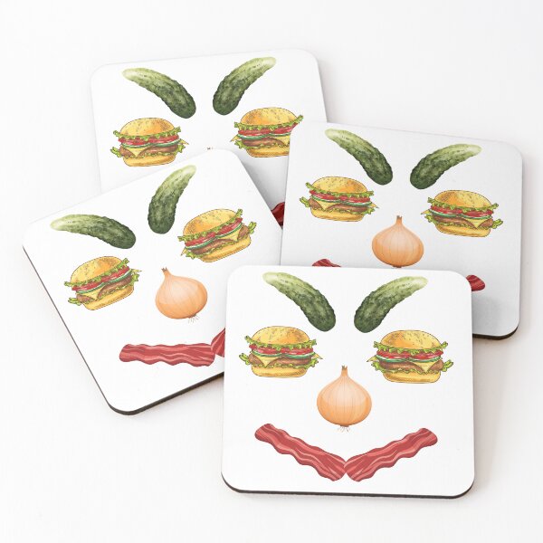 Item preview, Burger Face designed and sold by Rickido.