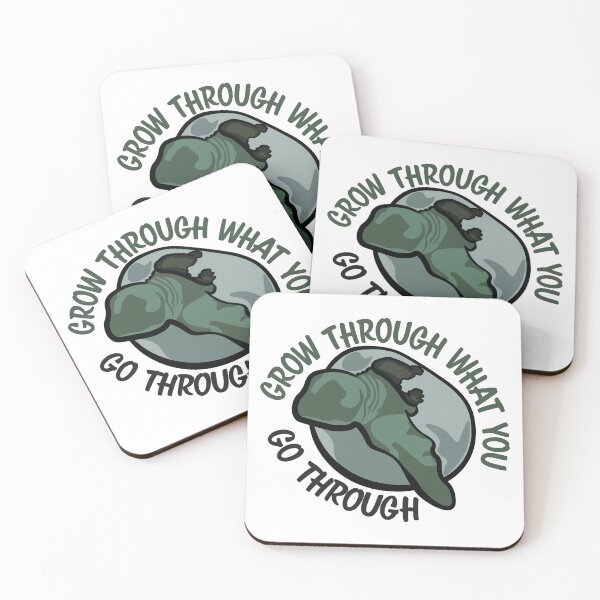 Item preview, Grow Through What You Go Through Turtle designed and sold by InkLayer.