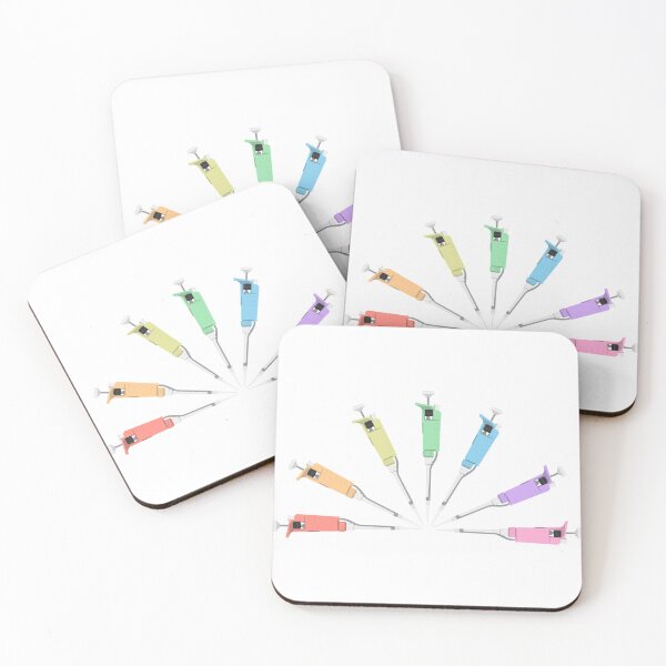 Item preview, Rainbow of Pastel Pipettes designed and sold by emmacatwheels.