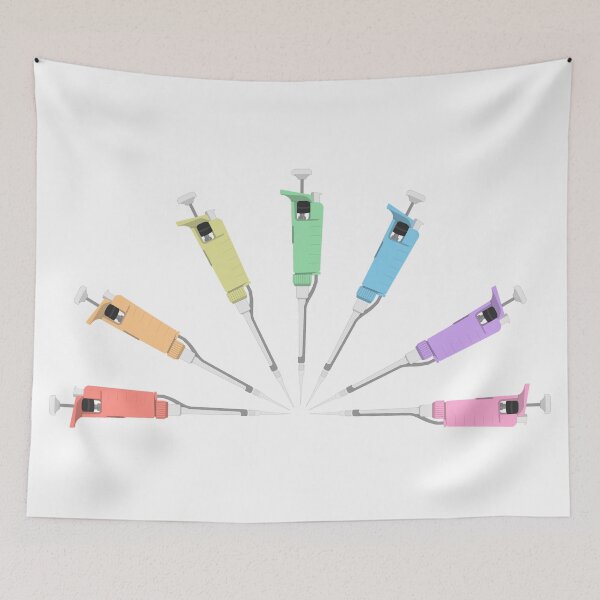 Item preview, Rainbow of Pastel Pipettes designed and sold by emmacatwheels.