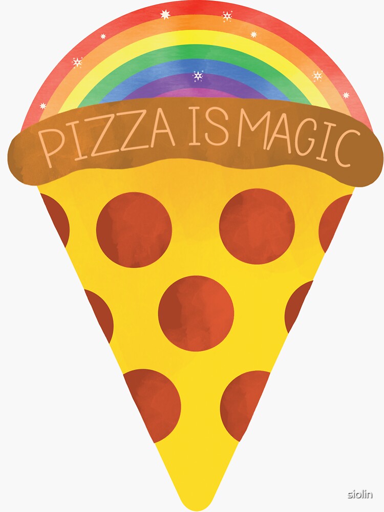 pizza is magic by siolin