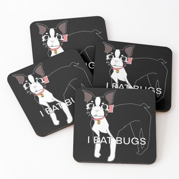 Item preview, I Eat Bugs -  Funny Boston Terrier designed and sold by lunahymn.