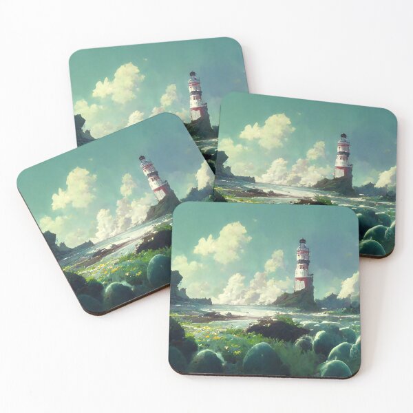 Item preview, Lighthouse on The Shore designed and sold by FantasyAI.